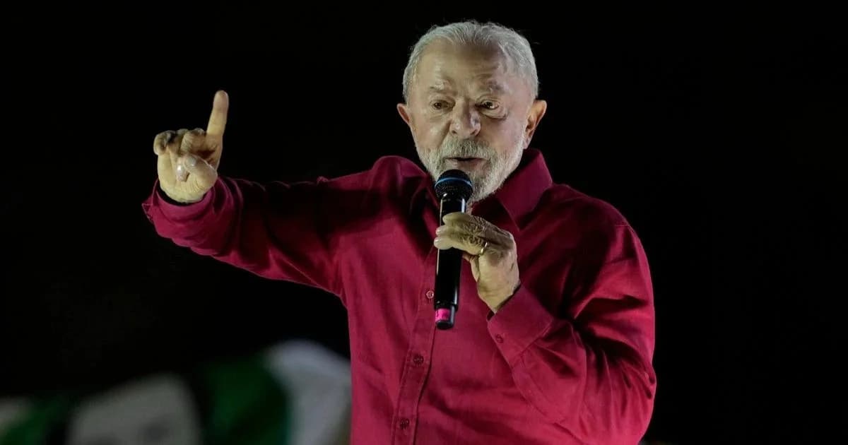 uiz Inácio Lula da Silva durante un acto público en Brasil