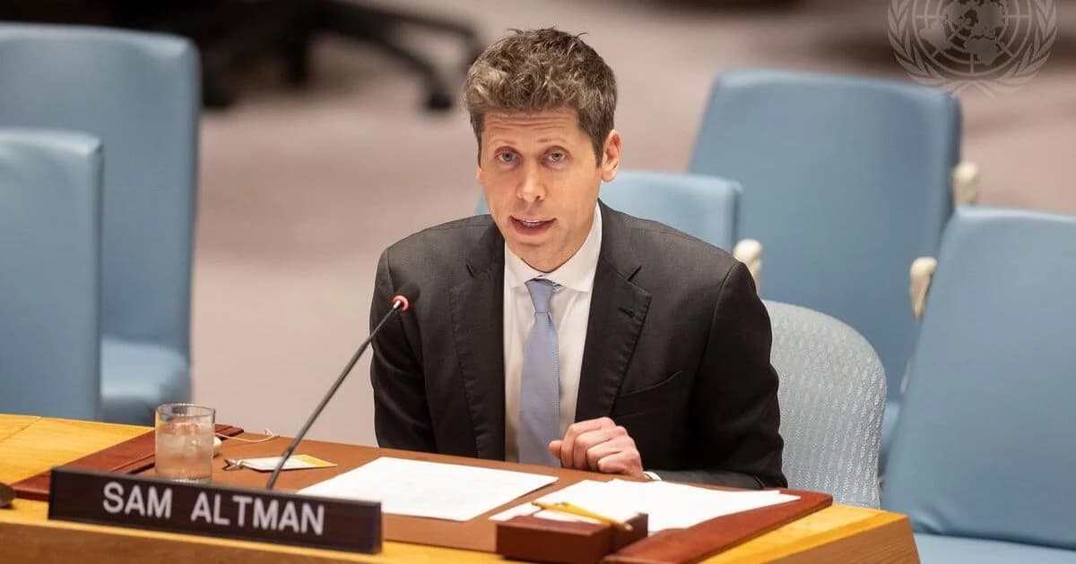 Sam Altman interviene ante el Consejo de Seguridad de la ONU en una sesión sobre inteligencia artificial