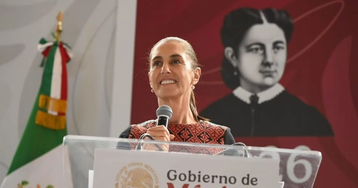 Claudia Sheinbaum durante el informe Honestidad y Resultados en Guanajuato
