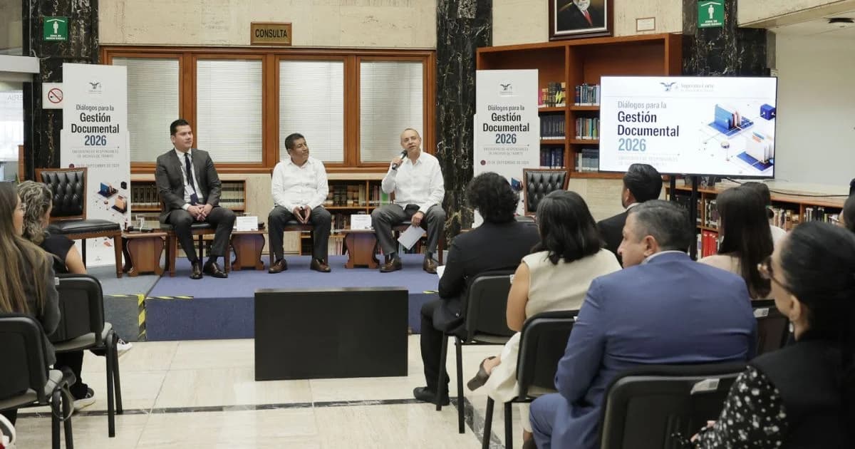 Diálogos para la Gestión Documental 2026 de la Suprema Corte de Justicia de la Nación